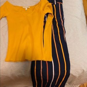 Express outfit shirt and pants